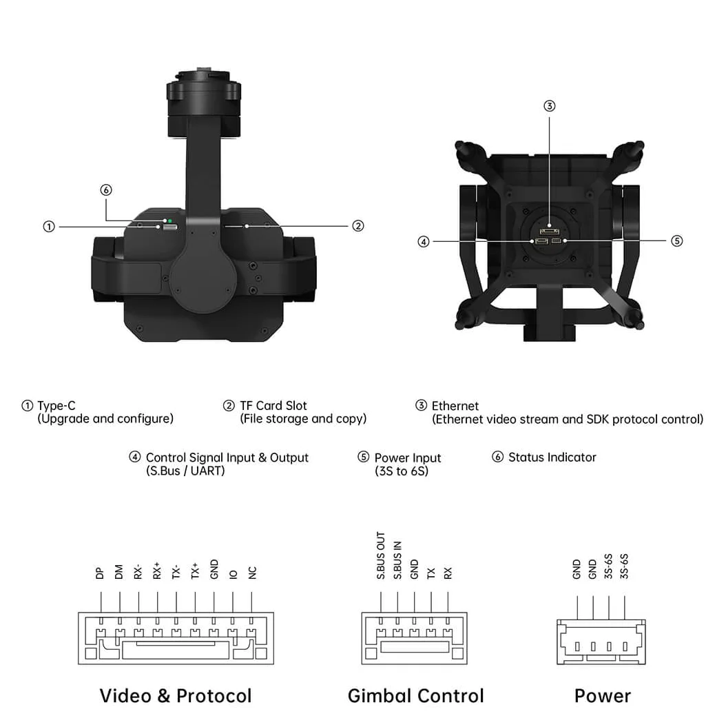 2026 NewT30 Gimbal Camera Dr-o - огляд і ціна Drone Gimbal