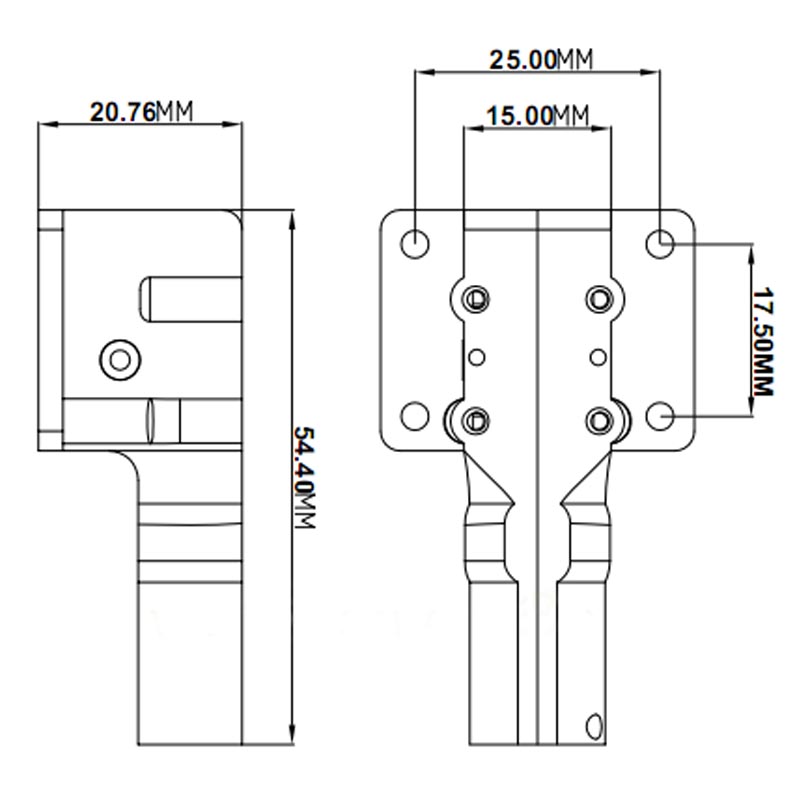 2PCS 25g Mini Metal Worm Servo - огляд і ціна Drone Landing Gear