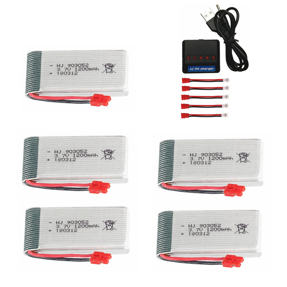 3.7V 1200mAh 903052 lipo batte - огляд і ціна Drone Charger